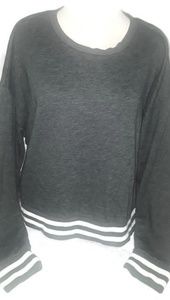 NWOT Mossimo dark grey crop sweatshirt  sz XXL